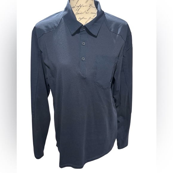 5.11 Tactical Men's Artillery Long Sleeve Shirt Navy Blue Size Medium - Picture 1 of 8